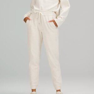 Ribbed High-Rise Jogger 7/8 Length